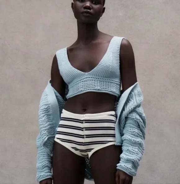 Other - Zara Crochet Bralette Top